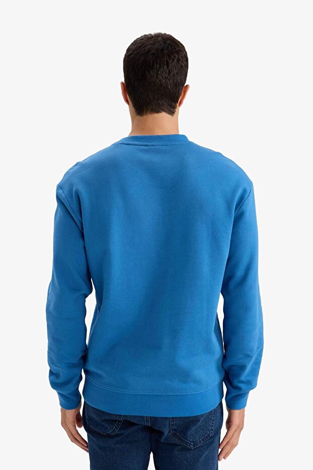 %100 Pamuk Basic Sweatshirt E8339AX26SP - 5