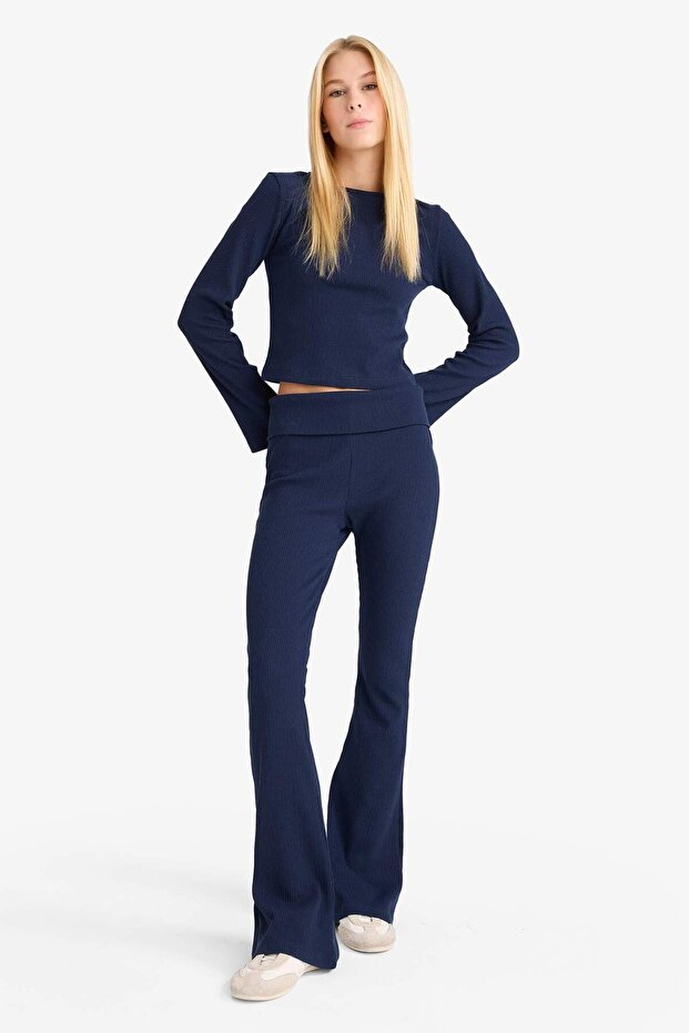 Beli Folded Knitwear Trousers G2964Ax25Wn