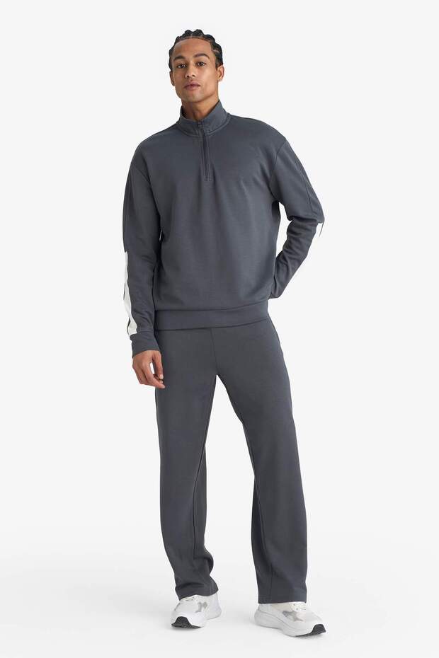 Warm and Comfortable Relax Fit Straight Leg Modal Jogger Sweatpants G5145Ax25Wn