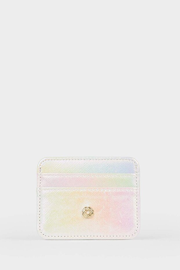 Women's Faux Leather Card Holder G8243Axns