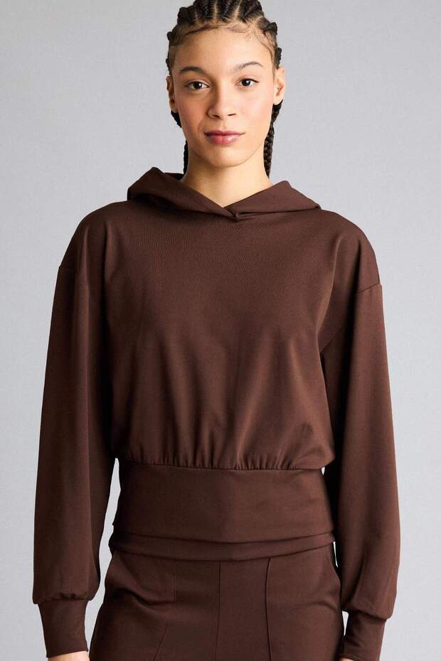 Warm Hooded Sports Sweatshirt G5664Ax25Wn