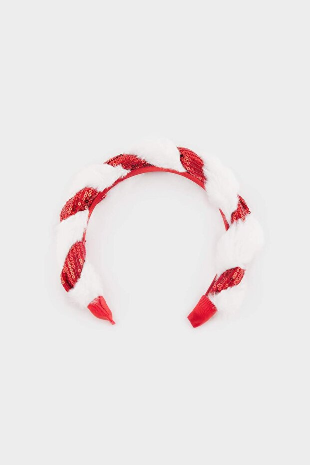Women's New Year's Candy Cane Themed Crown F7055Axns