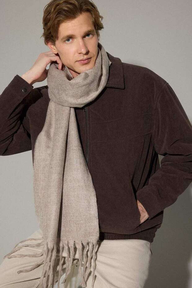 Men's Woven Scarf F4186Ax25Wn