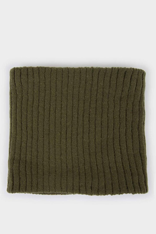 Knitwear Neck Collar with Artificial Wool Inside for Boys F4217A825Wn