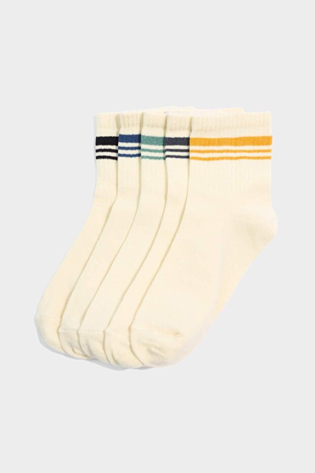 Boy's 5-Pack Cotton Socks F4729A8Ns