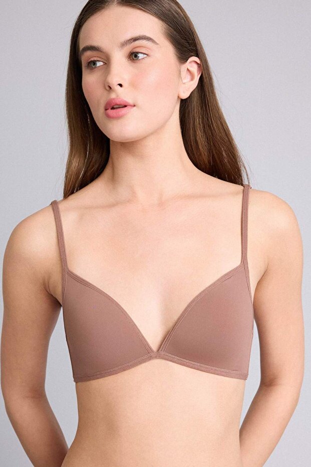 Micro Covered Unpadded Underwire-Free T-Shirt Bra G0410Ax25Au