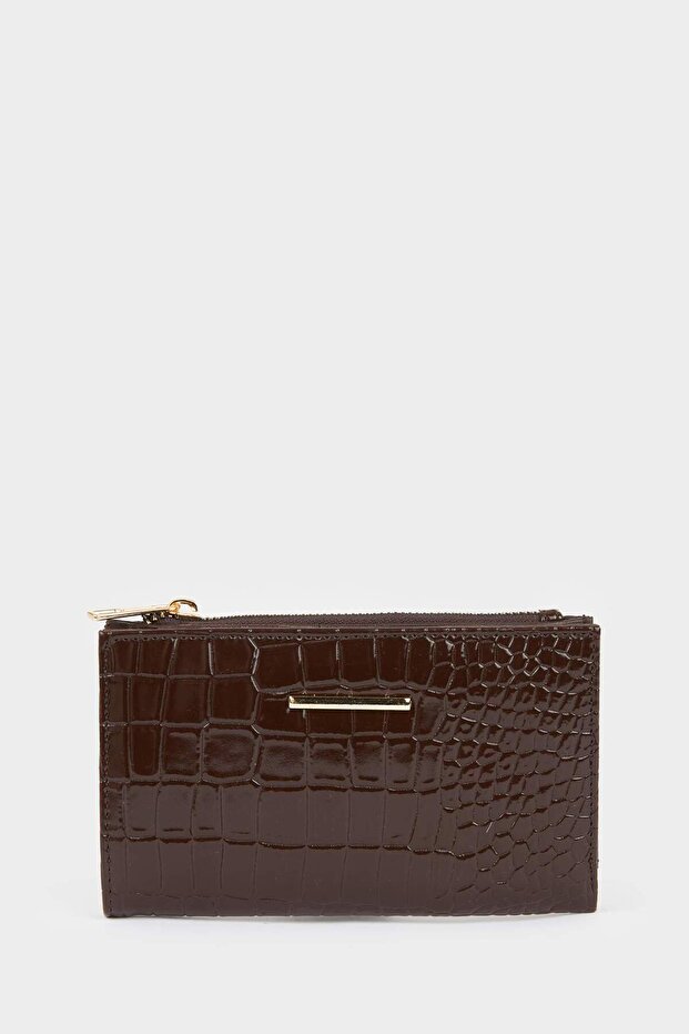 Women's Faux Leather Wallet F6647Axns