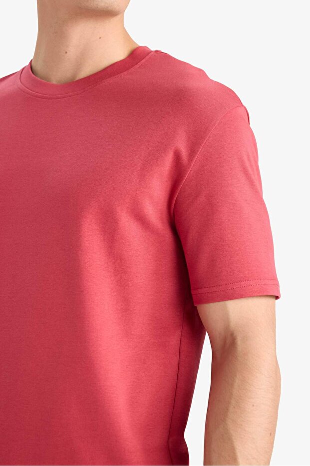 تي شيرت أساسي مصنوع من القطن بنسبة 100% E7961AX25AU - 5