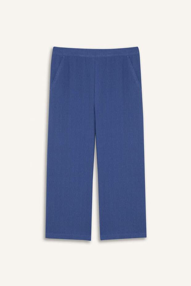 Basic Capri mit elastischem Bund und geraden Taschen E4390AX25SM - 6