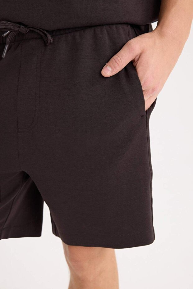 Regular Fit Düz Paça Şort D9769AX25SM - 6