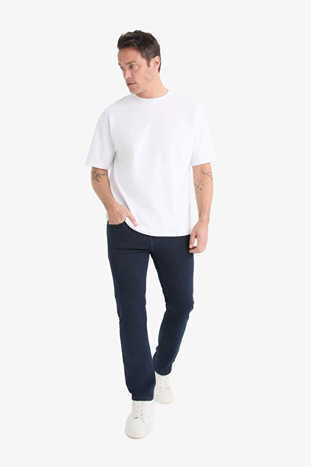 Sergio Regular Fit Normal Fit Normal Waist Tube Leg Jean Trousers F2371Ax25Sp