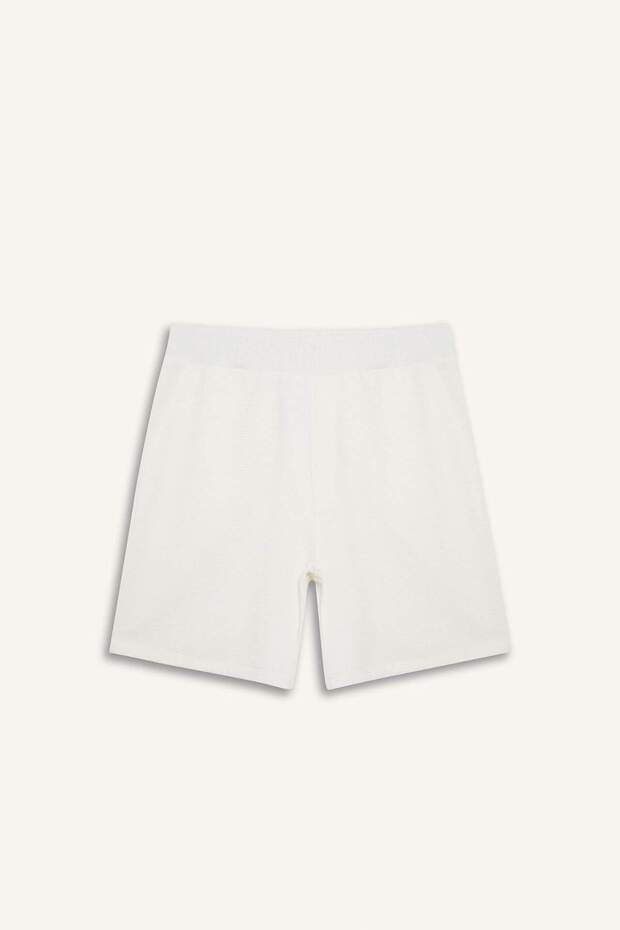 Regular Fit Dokulu Waffle Şort E2591AX25SM - 8