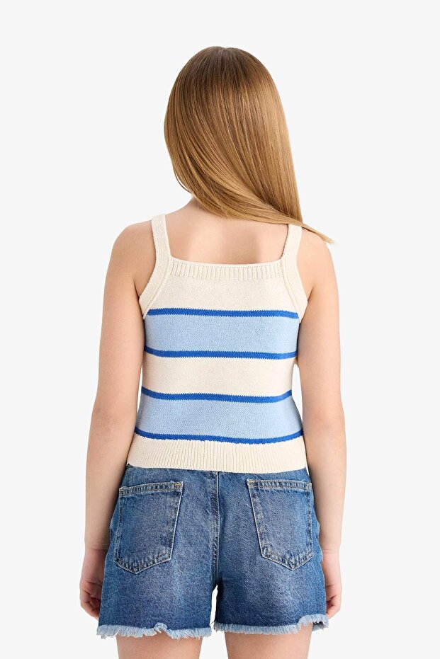 Prugasto Pletena potkošulja za devojčice E6500A825SM - 6