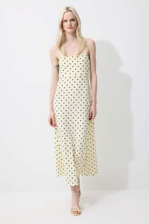 Rochie de damă ecru E9852AX/ER218 - 1