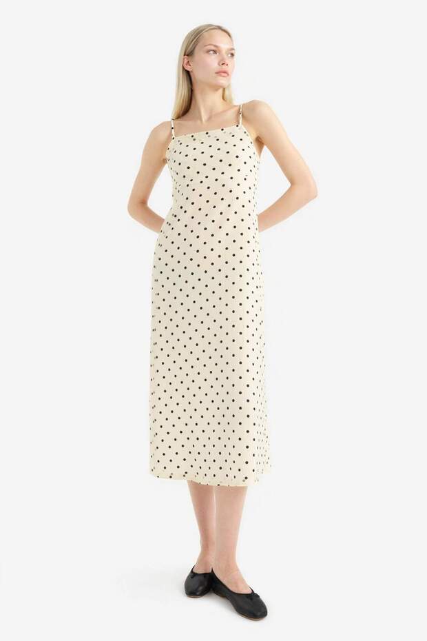 Rochie de damă ecru E9852AX/ER218 - 5