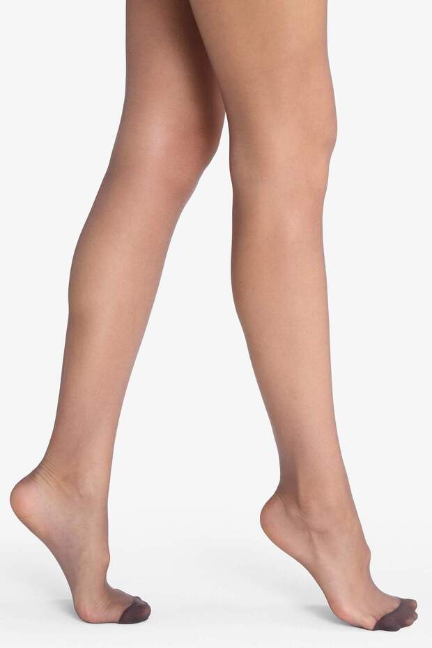 Women's Red Black 15 Denier Pantyhose B5871Axns