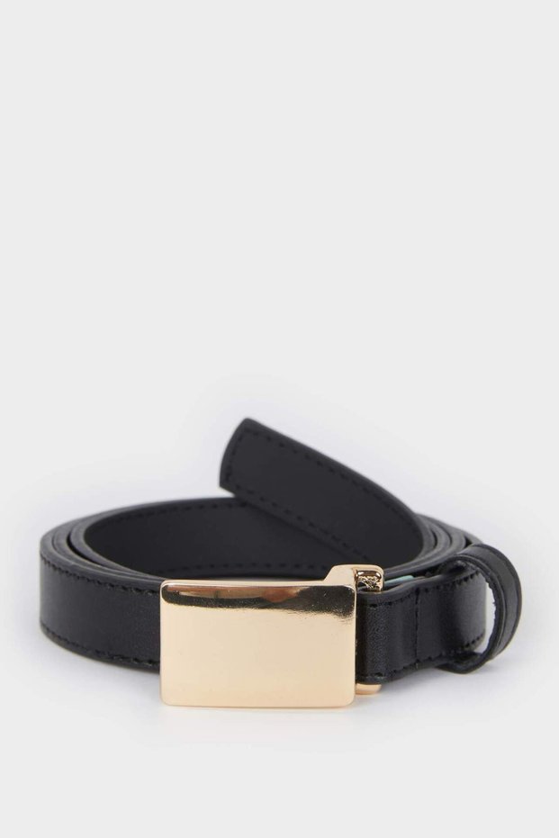 Women's Faux Leather Casual Belt F1445Axns