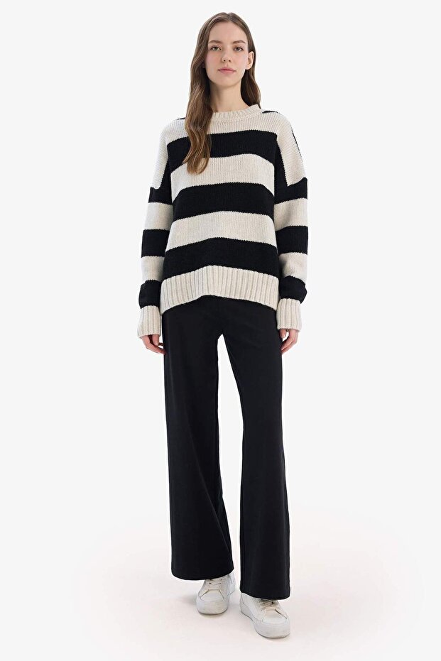 Wide Leg Standart Boy Basıc Eşofman Altı E7952AX25SP - 4