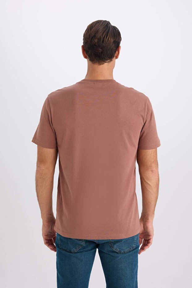 %100 Pamuk Basic Tişört V7699AZ25SP - 6