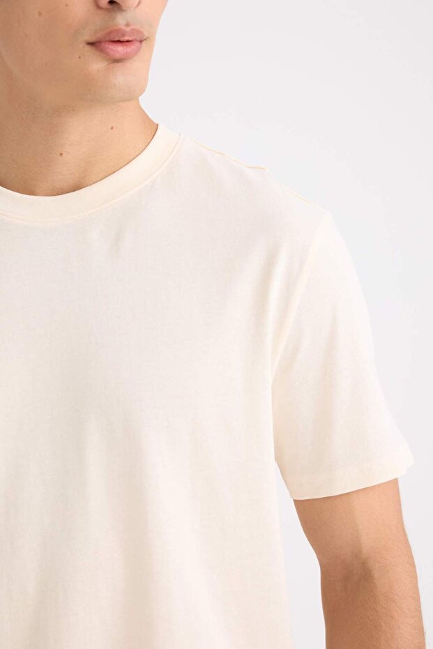 %100 Pamuk Basic Tişört V7699AZ25SP - 5