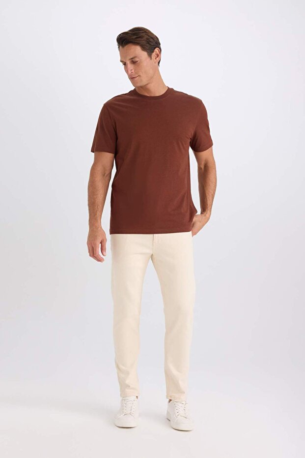 %100 Pamuk Basic Tişört V7699AZ25SP - 2