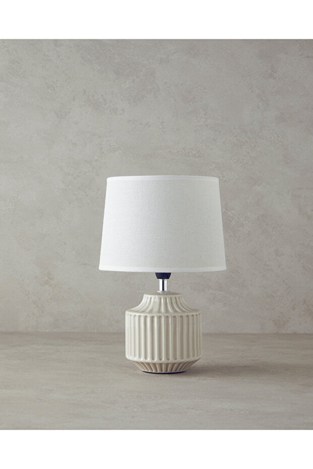 Beige Ceramic Lampshade - Aris