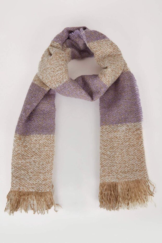 Women's Checkered Scarf A6636Ax24Wn