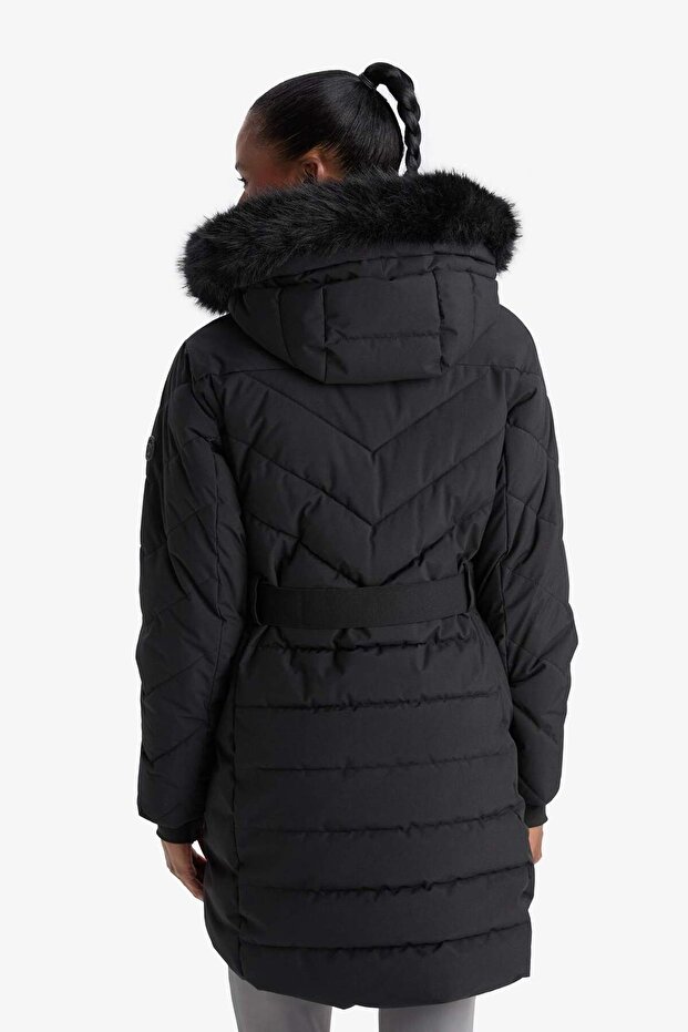 Hosszú kabát Parka - Vízlepergető, Szélálló, Ujjbetétes, Kapucnis, Cipzáras C8505ax24wn - 5