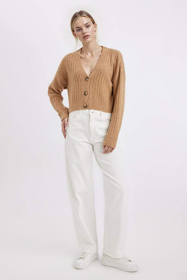 Basic Knopfstrick-Cardigan R1389AZ24WN - 2