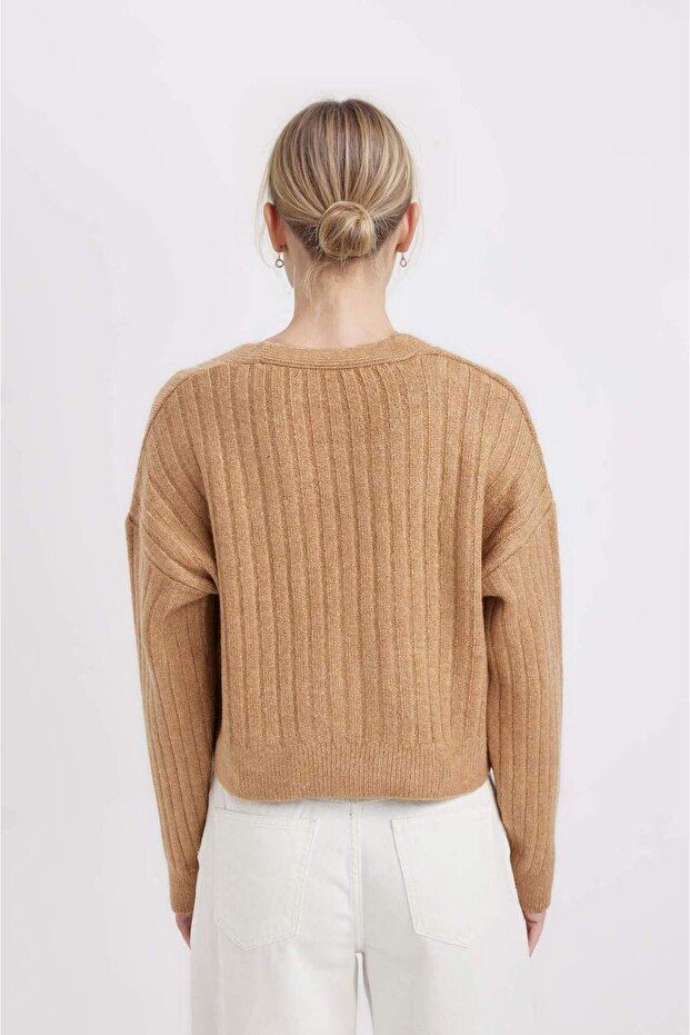 Basic Knopfstrick-Cardigan R1389AZ24WN - 5