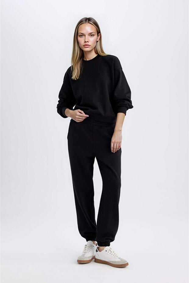 Стандартен анцуг Regular Fit Basic Thick Fleece Inside D8022Axns - 3