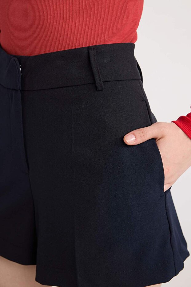 Slım Fıt Normal Bel Basıc Şort D5250AX24AU - 5