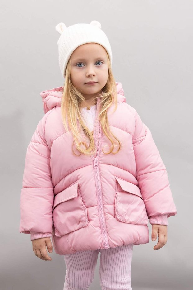 Kız Bebek Mont Pembe