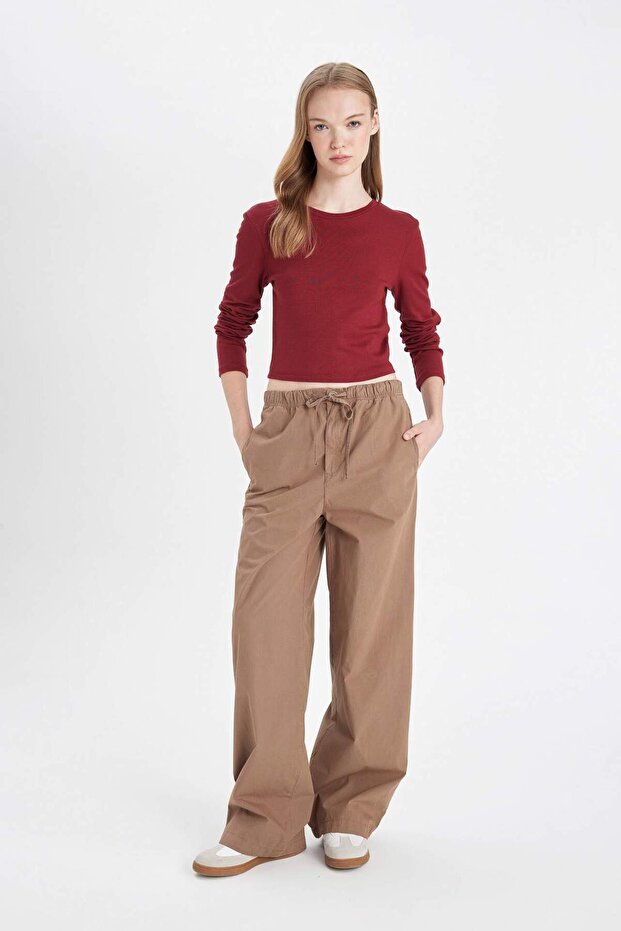 Fıtted Ribana Basıc Tişört C8190AX24AU - 2