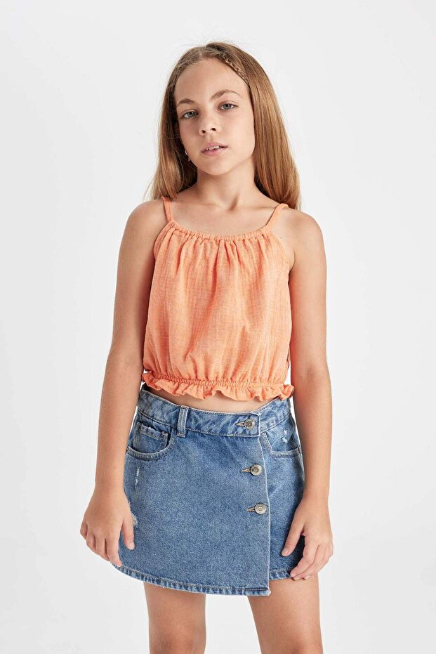 Trägerbluse Mädchen C4466A824SM - 4