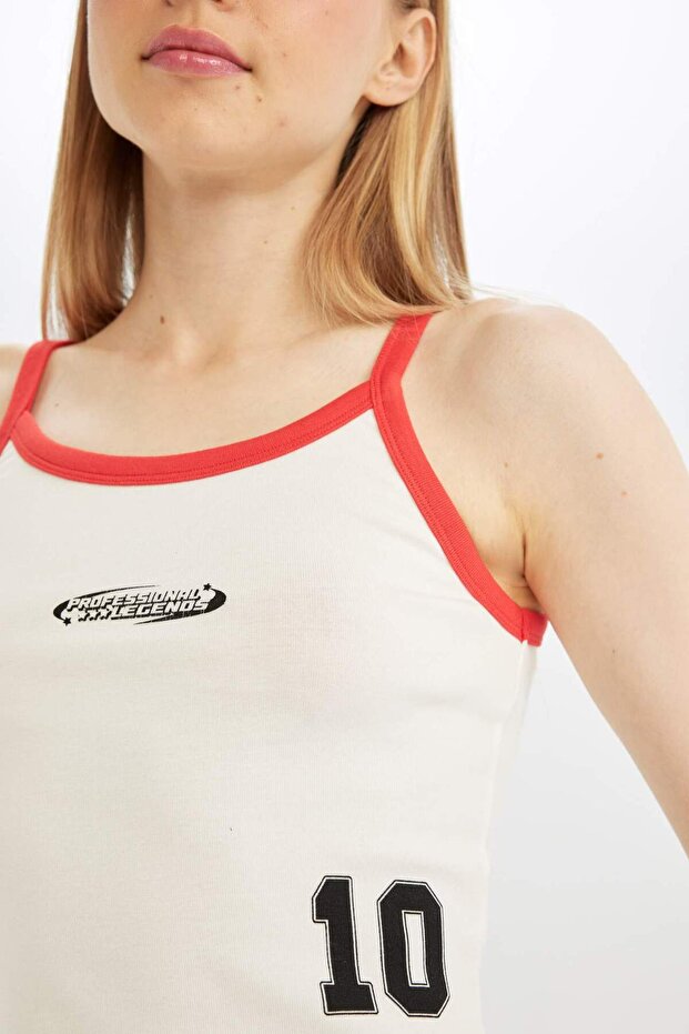 Cool Fitted Printed Modal Undershirt D1381Ax24Sm - 4