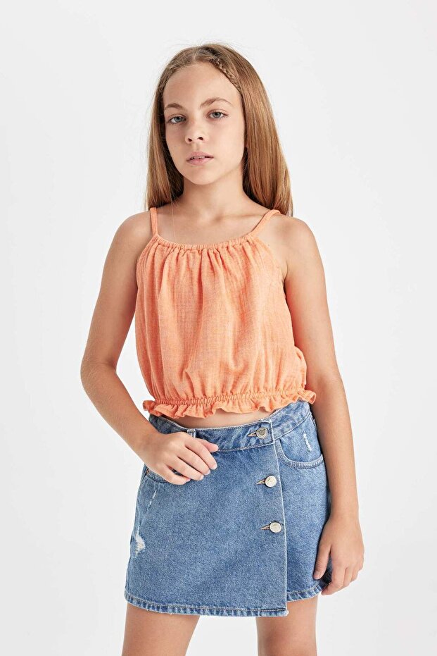Trägerbluse Mädchen C4466A824SM - 1