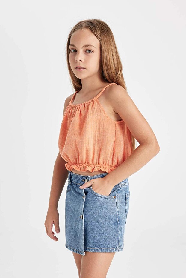 Trägerbluse Mädchen C4466A824SM - 3
