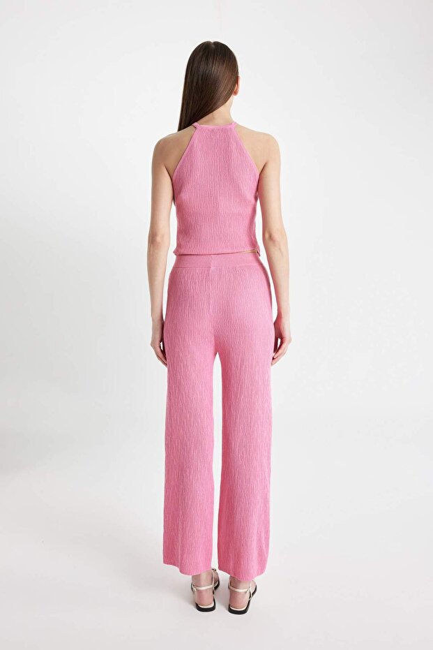 Wide Leg Basıc Pantolon D2819AX24HS - 6