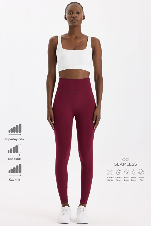 Leggings Push Up Vin antic - 1