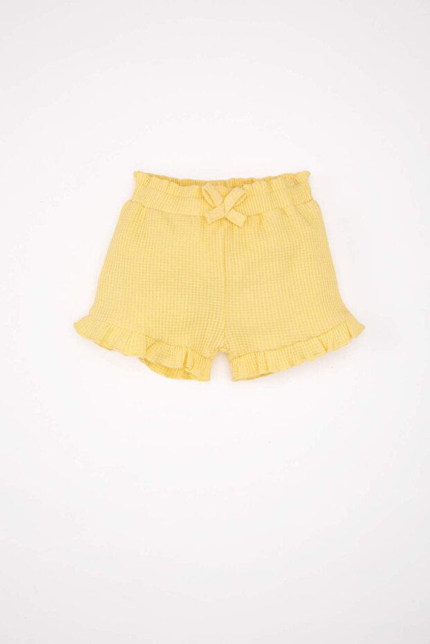 Comfort Fit Waffle Shorts Baby Girl A8043A524Sm