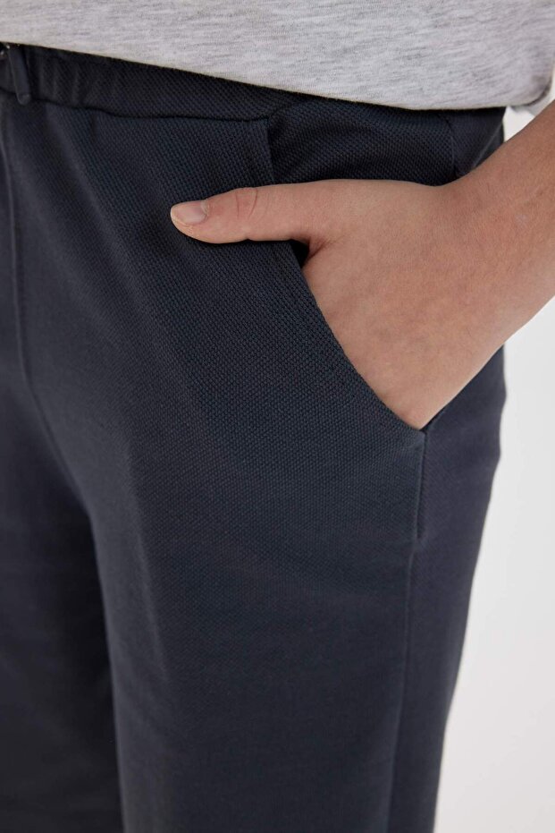 Pike Basic Düz Bermuda Şort Erkek Çocuk B5925A824SM - 5