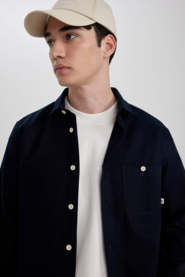 Langarmhemd mit normaler Passform B3670AX24SP - 4