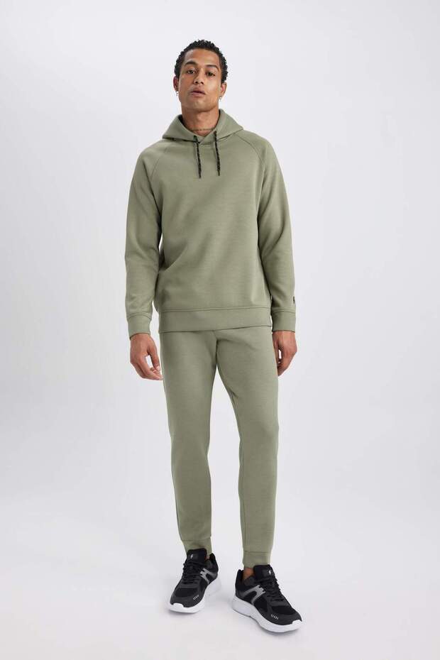 Sports Jogger Sweatpants Slim Fit Tight Fit Scuba Diving Fabric Standard Leg C0485Ax23Wn