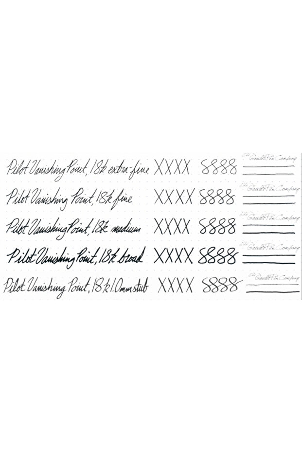 Capless Rhodium pen medium tip red - 3