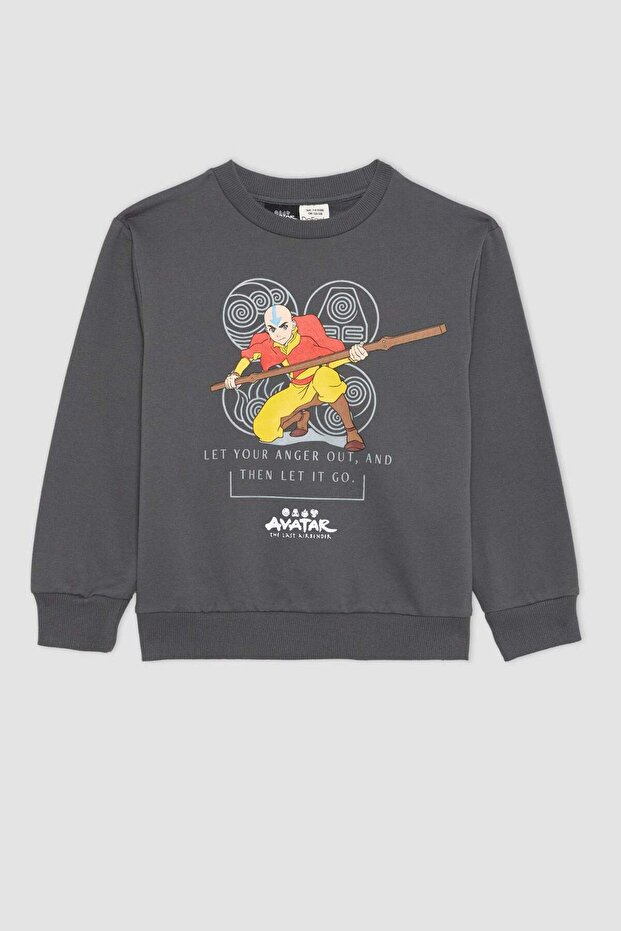 Boy's Avatar the Last Airbender με κουκούλα φούτερ B2216A823WN - 6