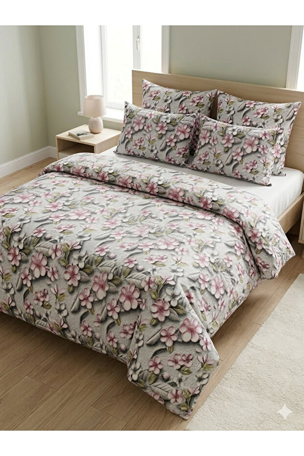 Buy a 5D Double Bedding Set and Get a Gift of a Hand Towel as a Gift