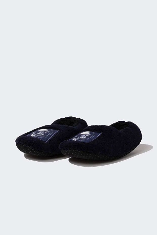 Boy's Flat Sole House Slippers B0886A823Wn