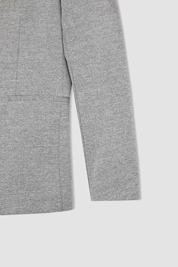 εφαρμοστό Με υφή Σακάκι μπλέιζερ W9254AZ22SP - 8