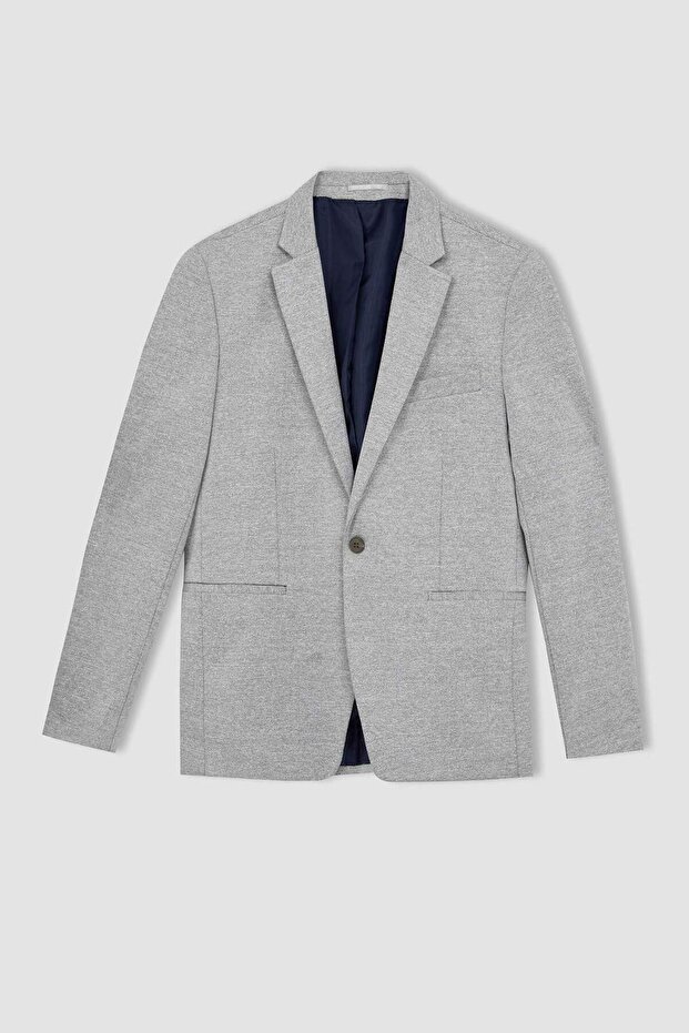 εφαρμοστό Με υφή Σακάκι μπλέιζερ W9254AZ22SP - 6